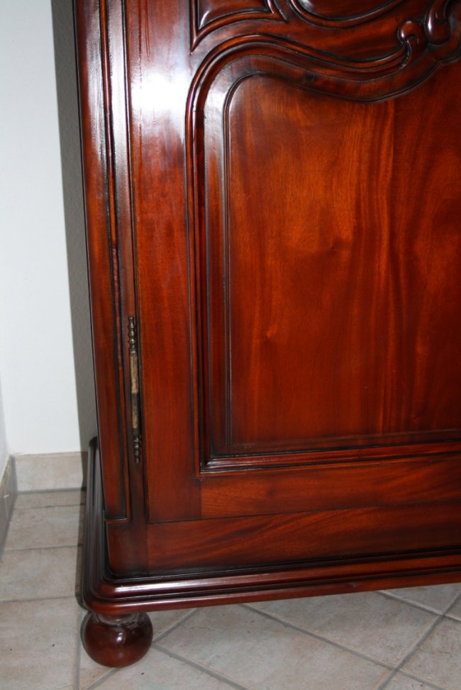 Mahagoni Hallenschrank 6